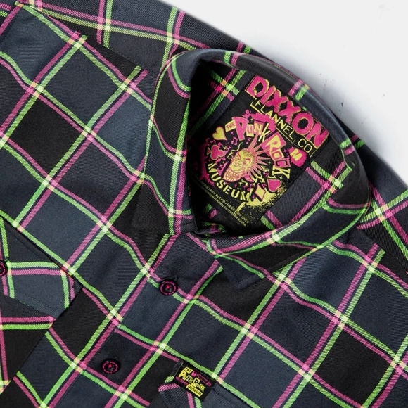 🚨Dixxon Punk Rock Museum Flannel - Picture 1 of 6